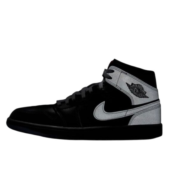 Air Jordan 1 Mid SE Reimagined Mens Basketball Shoes Size 15 Black/Metallic NEW main image 5